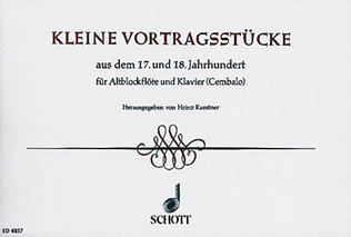 Book cover for Kleine Vortragsstucke (Little Pieces)