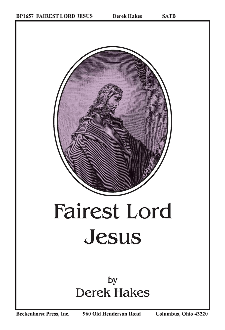 Fairest Lord Jesus - Hakes 4-Part scores gallery preview page 1
