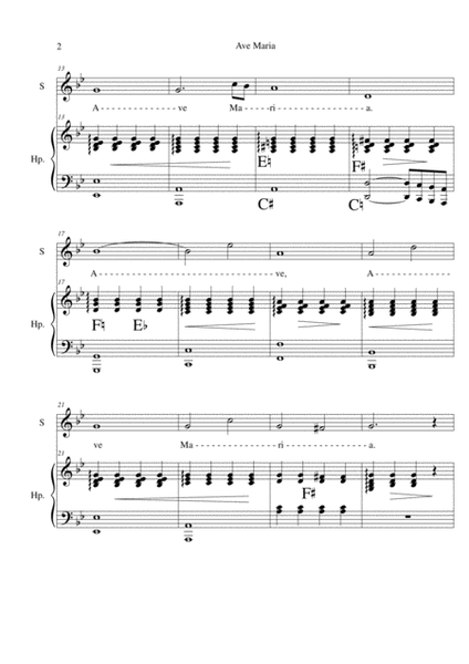 Ave Maria - soprano & harp image number null