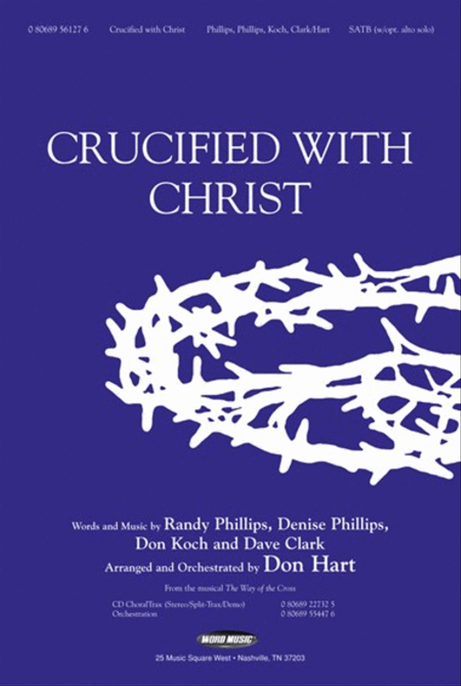 Crucified With Christ - Anthem 4-Part scores gallery preview page 1