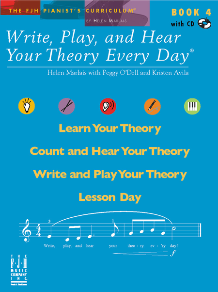 Write, Play and Hear Your Theory Every Day, Book 4