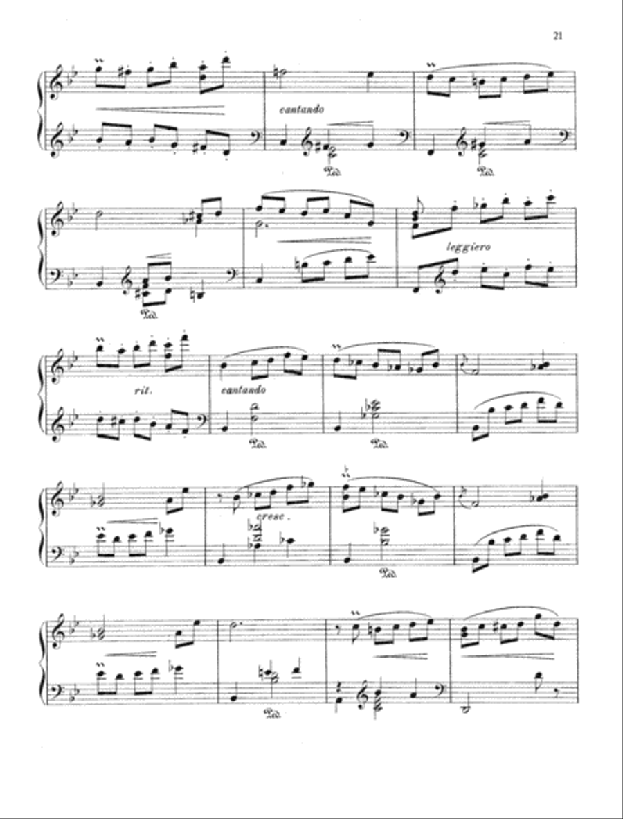 Serenata Piano Solo scores gallery preview page 2