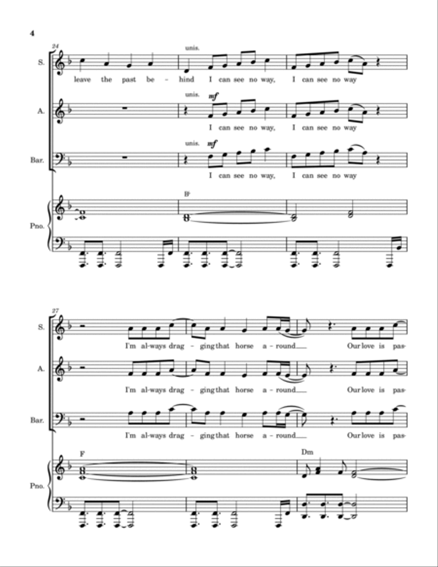 Shake It Out Shake It Out 3-Part scores gallery preview page 4