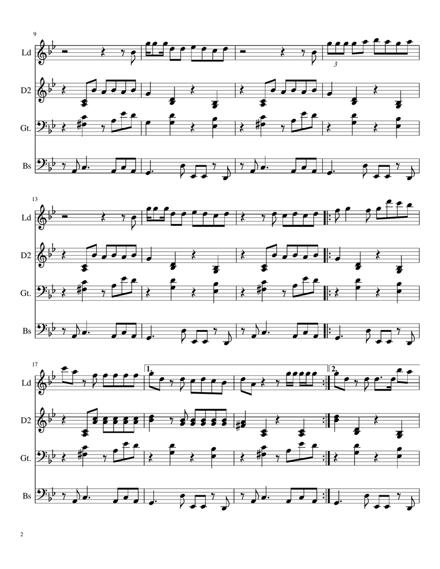 Havana Large Ensemble scores gallery preview page 2