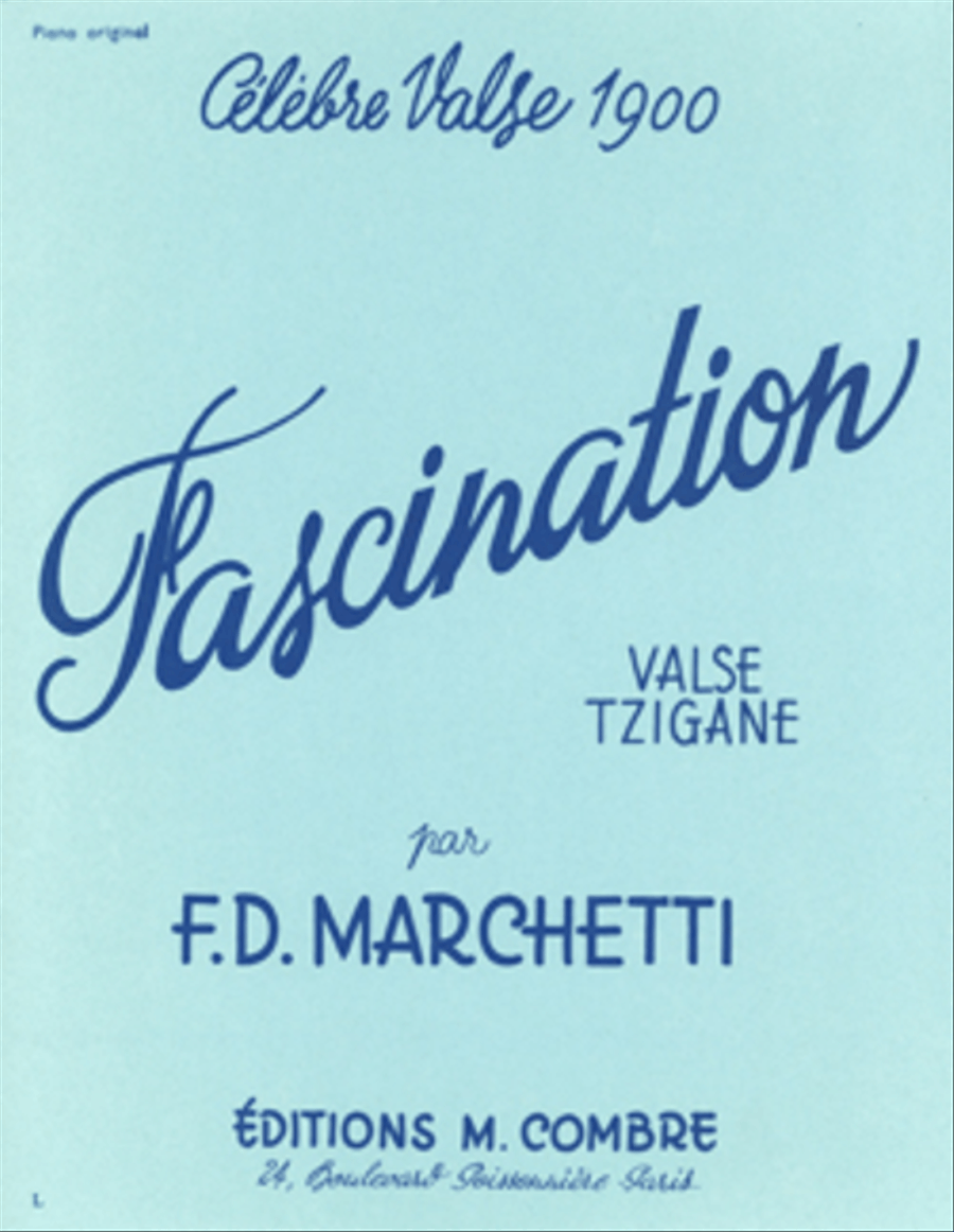 Fascination Piano Solo scores gallery preview page 1