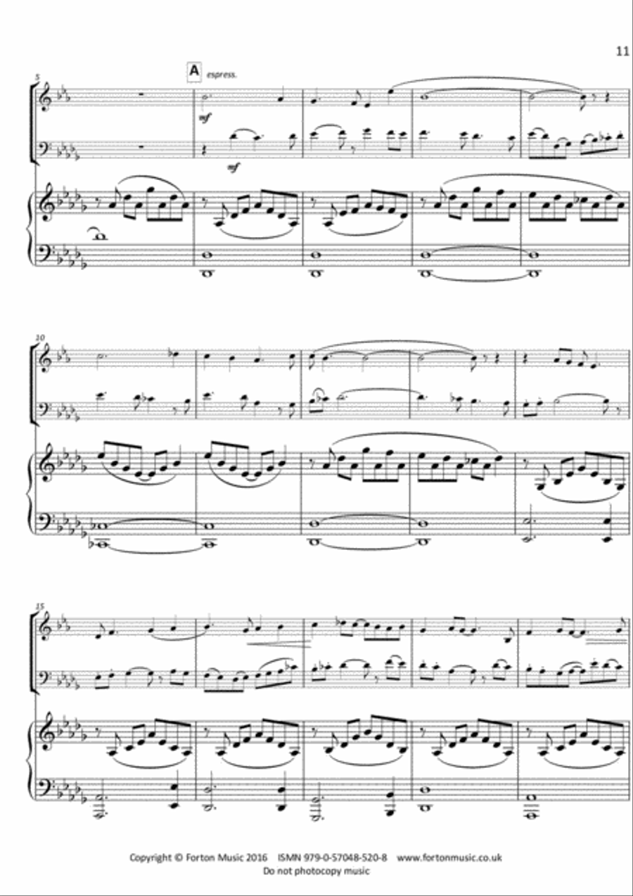 Cameos Bassoon scores gallery preview page 3