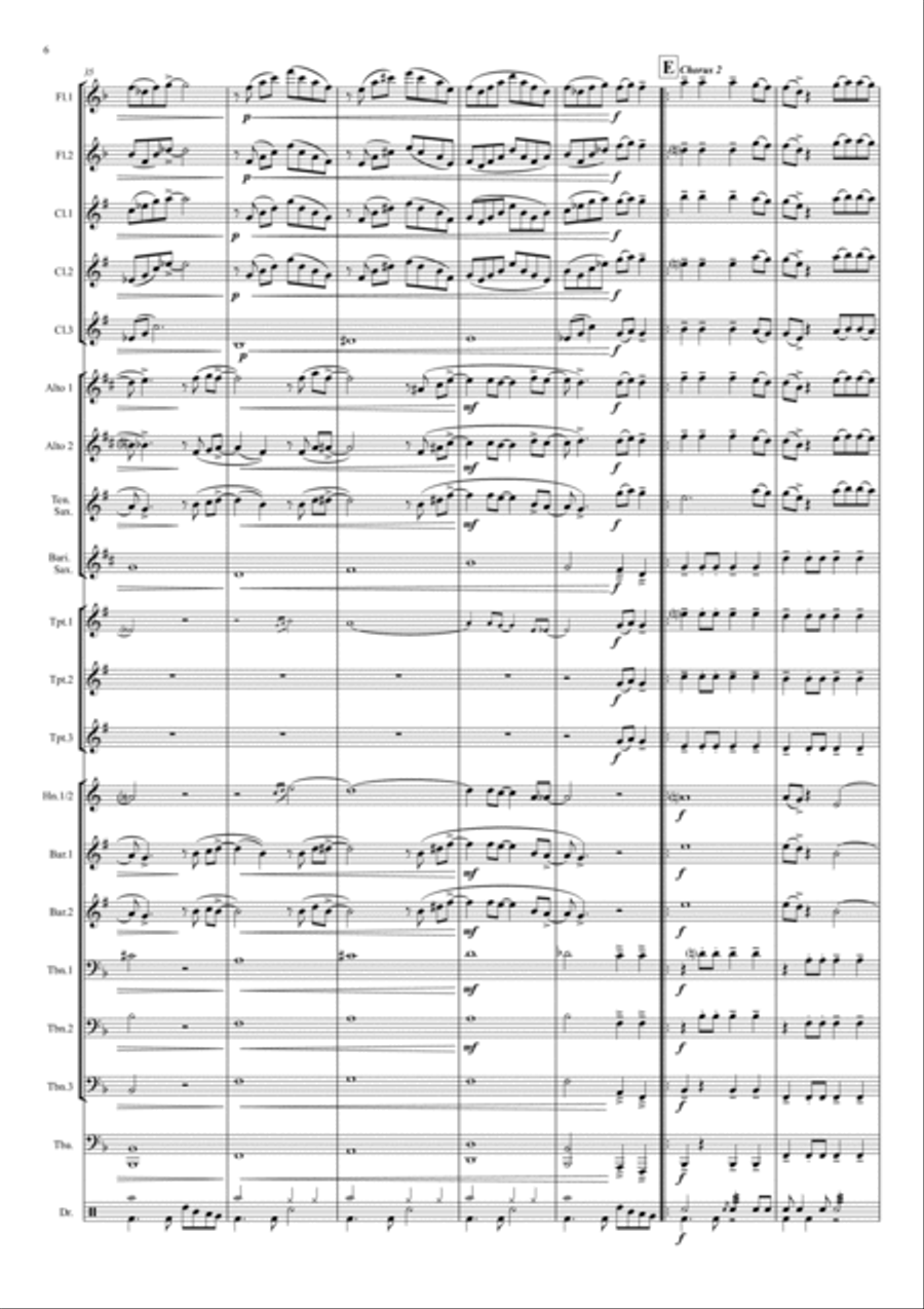High Hopes Concert Band scores gallery preview page 6