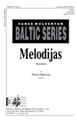 Book cover for Melodijas - SSAA Octavo