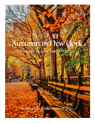 Book cover for Autumn In New York