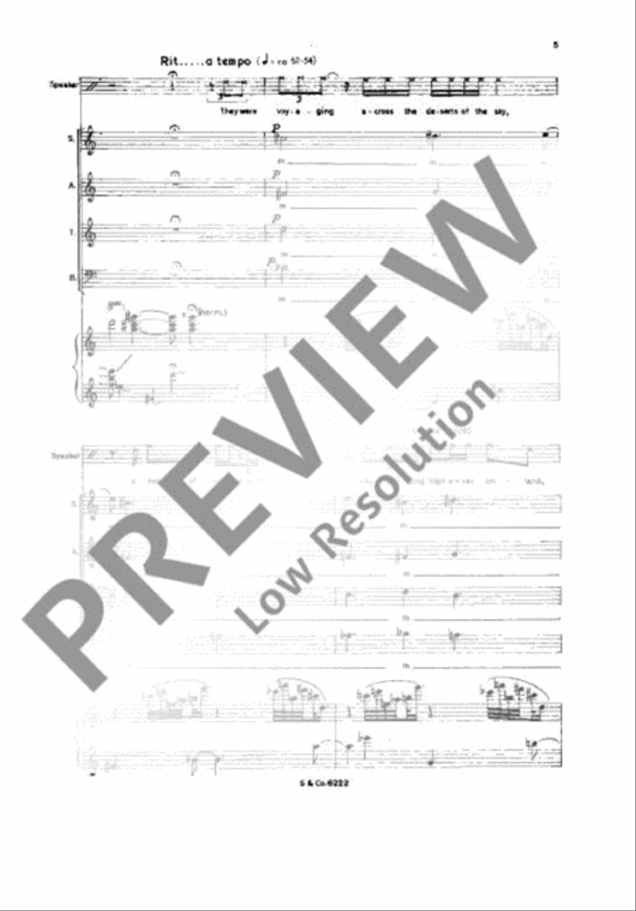 Three Fragments Three Fragments Mixed Choir scores gallery preview page 8