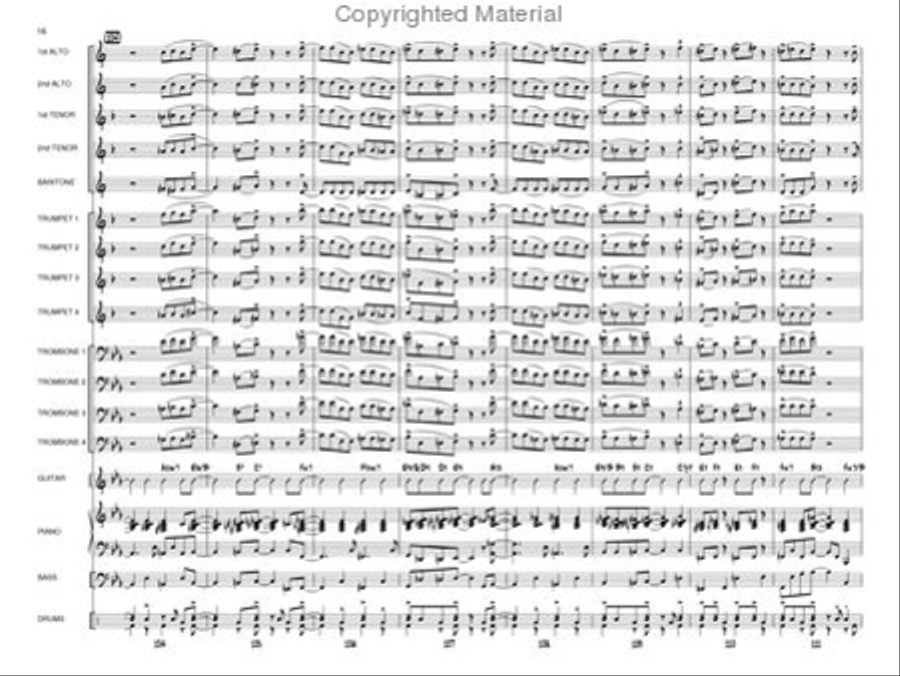 Ace High Jazz Ensemble scores gallery preview page 15