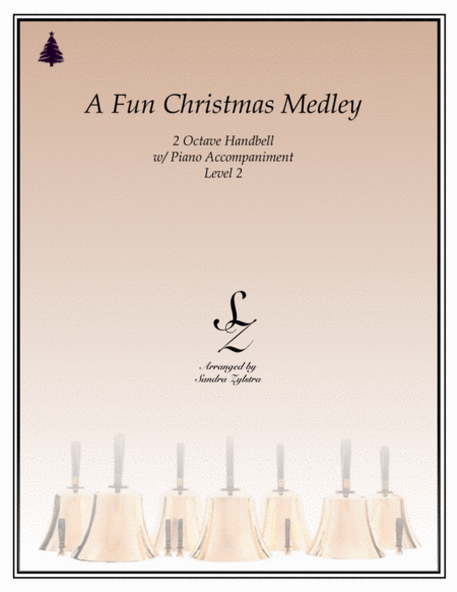 A Fun Christmas Medley (2 octave handbells & piano accompaniment) image number null
