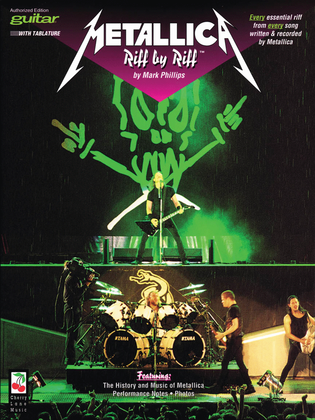 Book cover for Metallica – Riff by Riff – Guitar