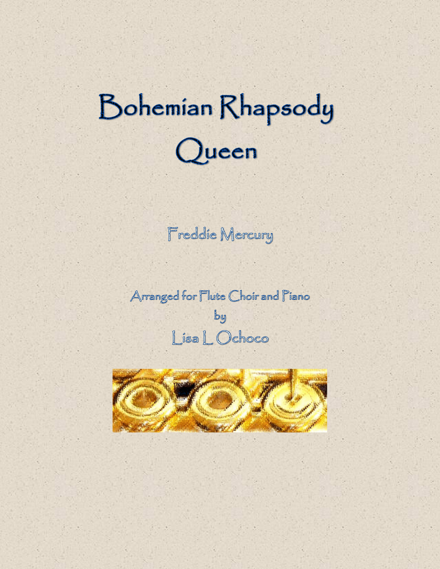 Bohemian Rhapsody Flute Choir scores gallery preview page 1