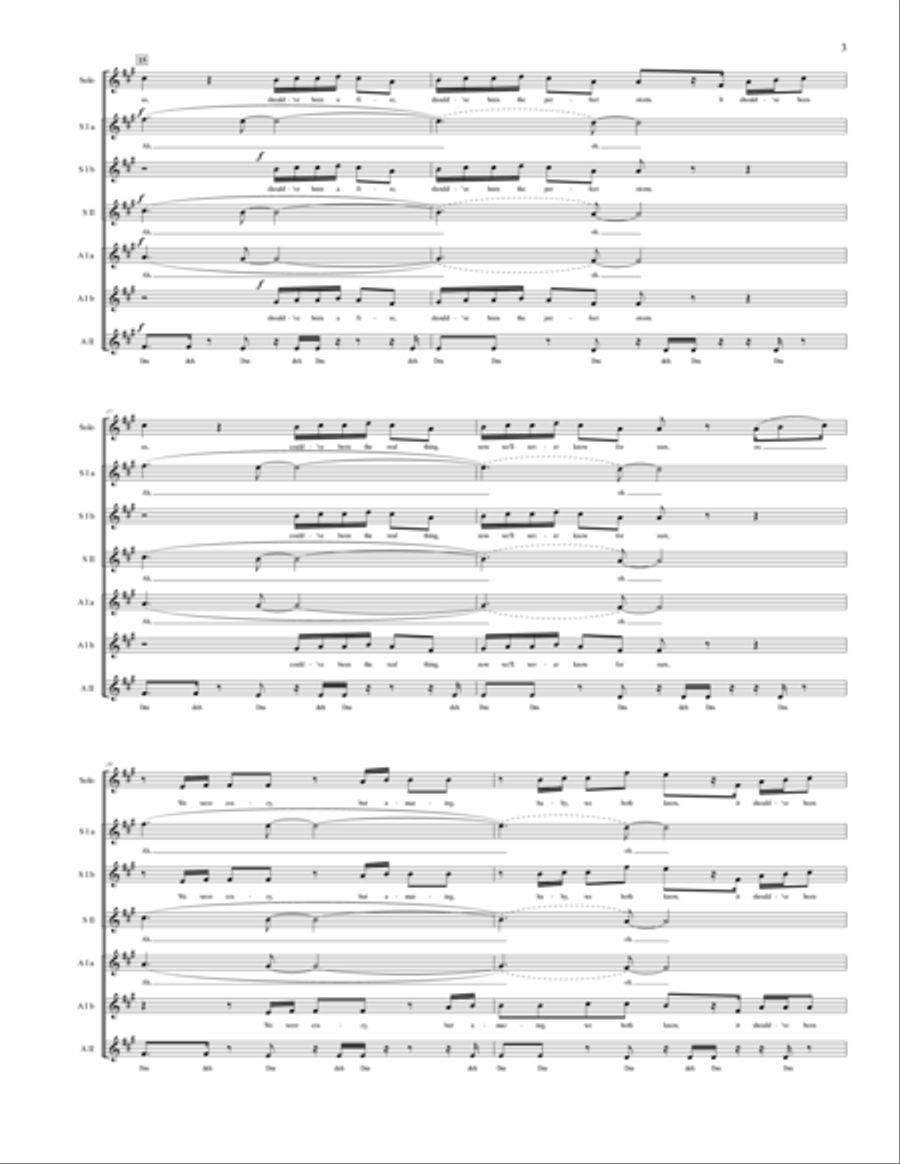 Should Have Been Us (should've Been Us) SSA scores gallery preview page 4