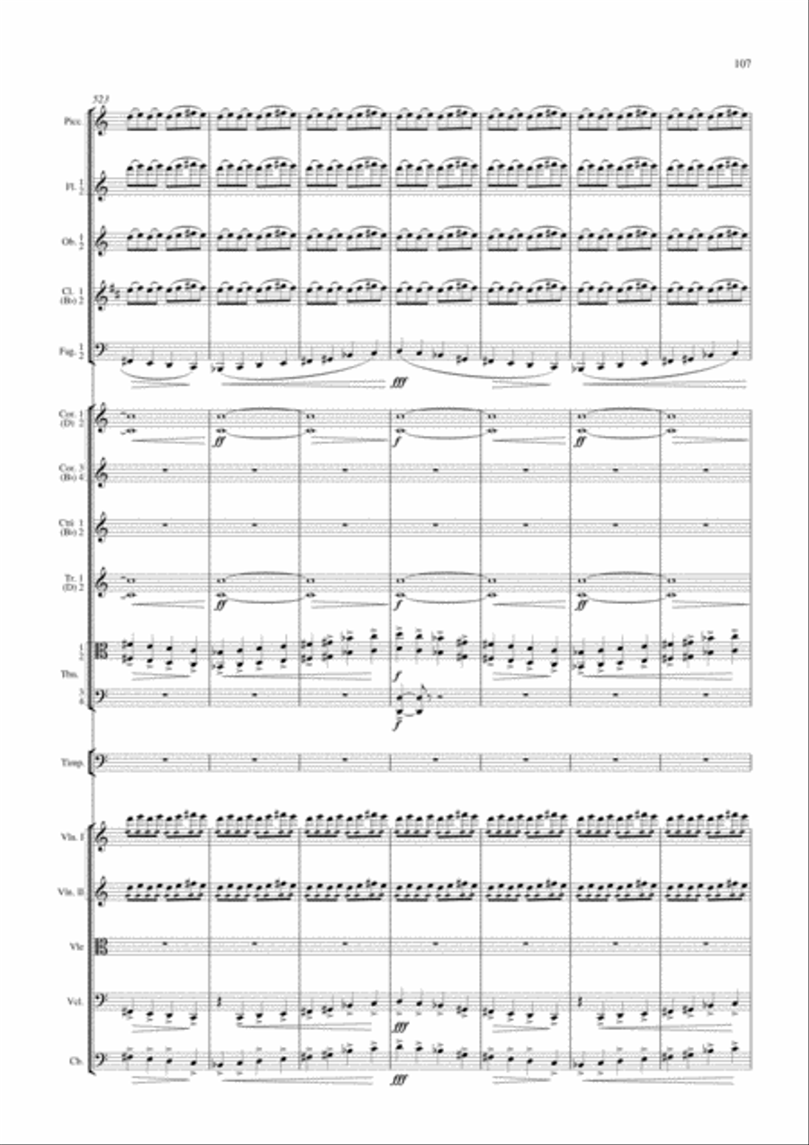 St John's Night on Bare Mountain Orchestra scores gallery preview page 9