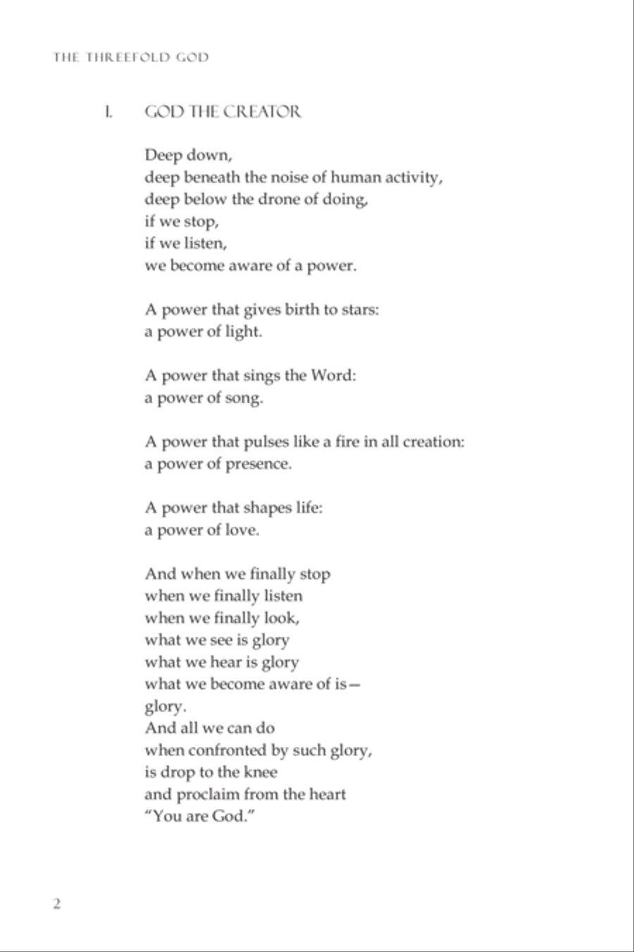 From Glory into Glory Reflections for Worship Collection / Songbook scores gallery preview page 12