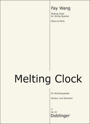 Book cover for Melting Clock