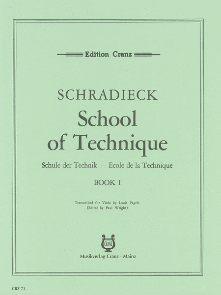 School of Viola Technique - Volume 1