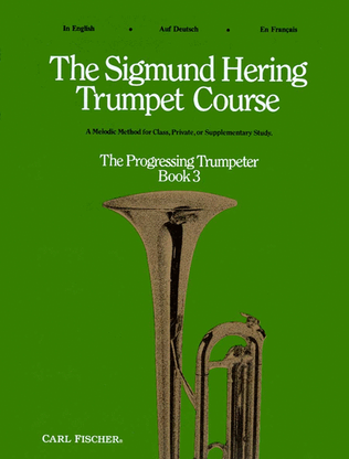 Book cover for The Sigmund Hering Trumpet Course - Book 3