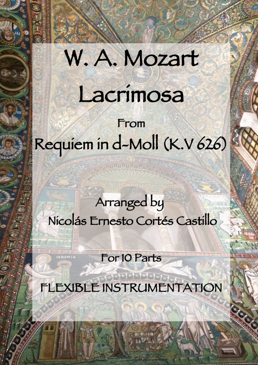 Mozart - Lacrimosa (Flexible Instrumentation) image number null