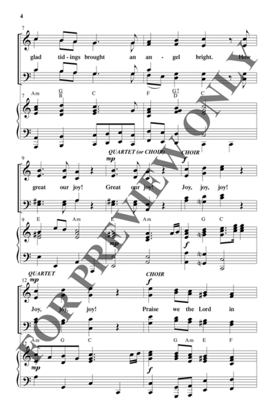 How Great Our Joy! - Choral Book