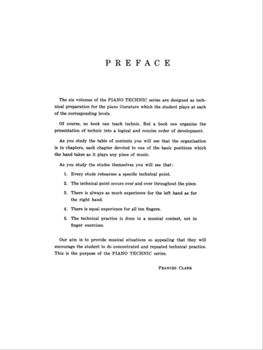 Piano Technic, Book 1 Piano Method scores gallery preview page 7