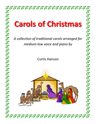 Book cover for Carols of Christmas (med-low)