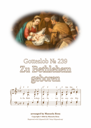 Zu Bethlehem geboren (Gotteslob 239)