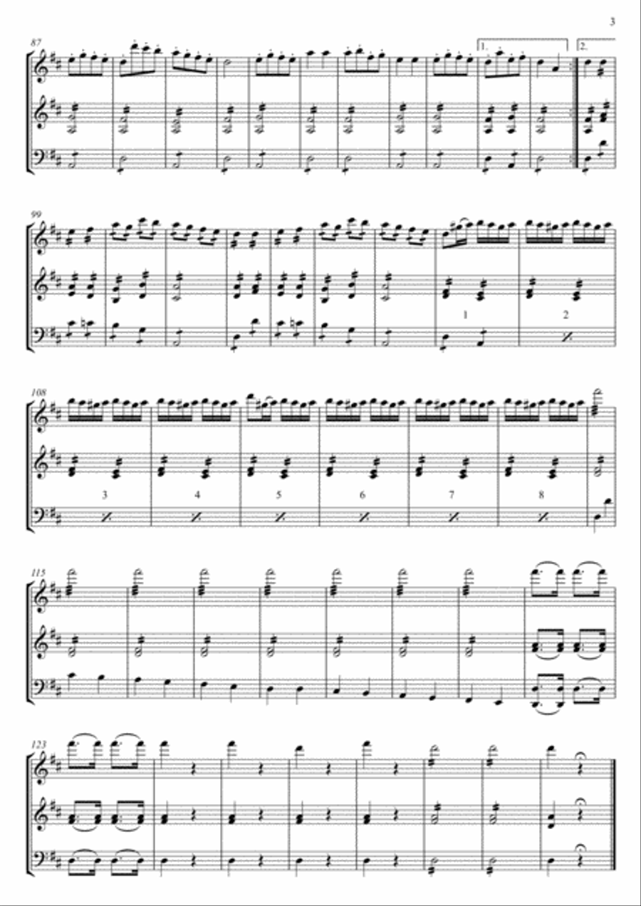 Can Can String Trio scores gallery preview page 4