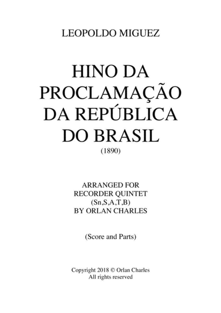 Hino da Proclamação da República do Brasil (Hymn to the Proclamation of the Republic of Brazil) image number null
