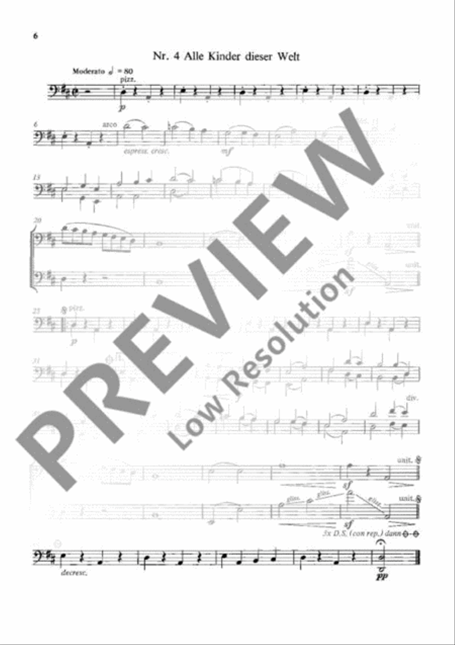 Frieden auf dieser Welt Part scores gallery preview page 7