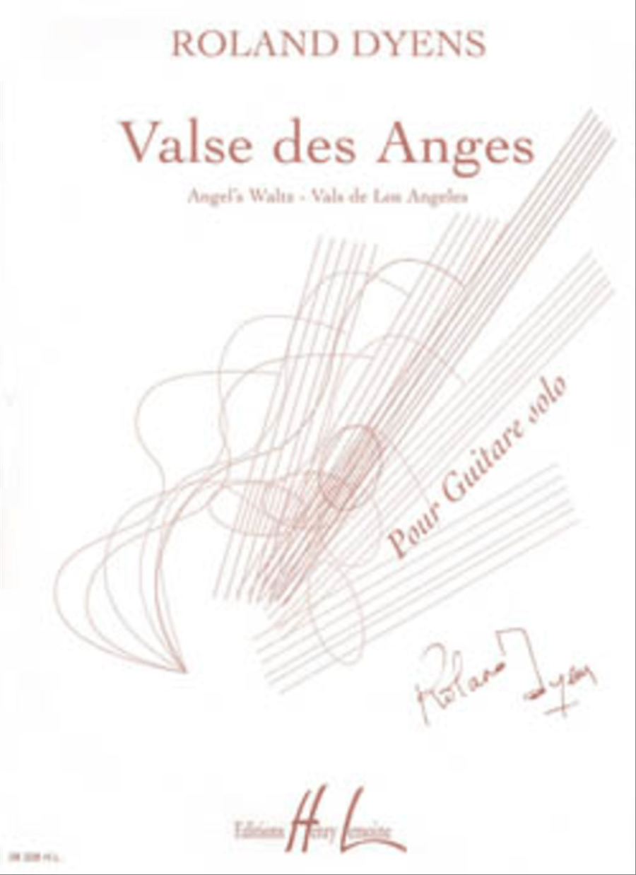 Valse Des Anges Acoustic Guitar scores gallery preview page 1