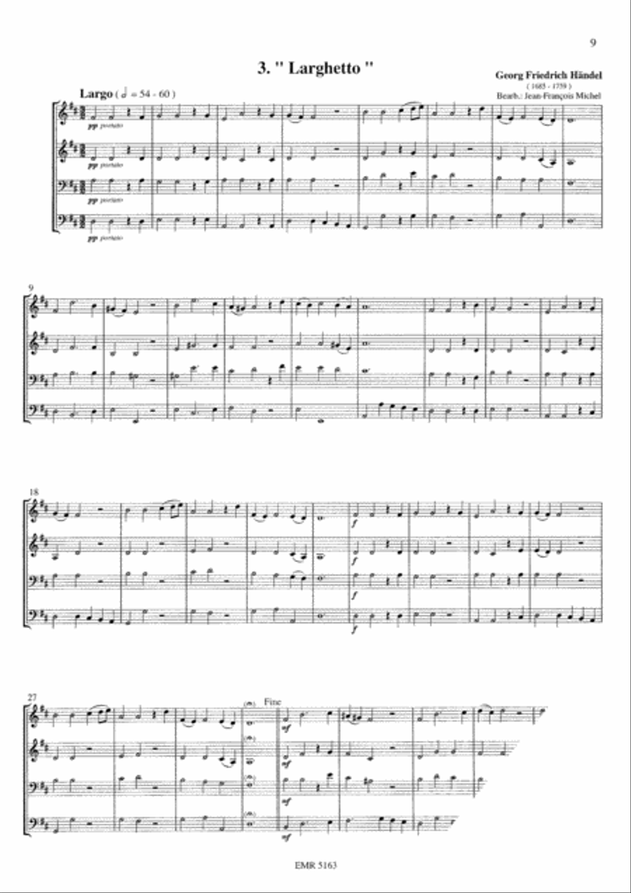 Quartet Album Brass Ensemble scores gallery preview page 6