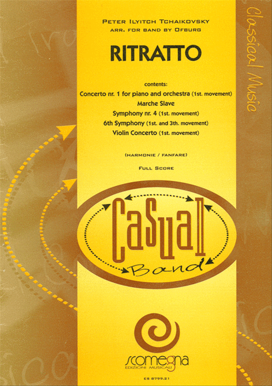 Ritratto (Portrait) Concert Band scores gallery preview page 1
