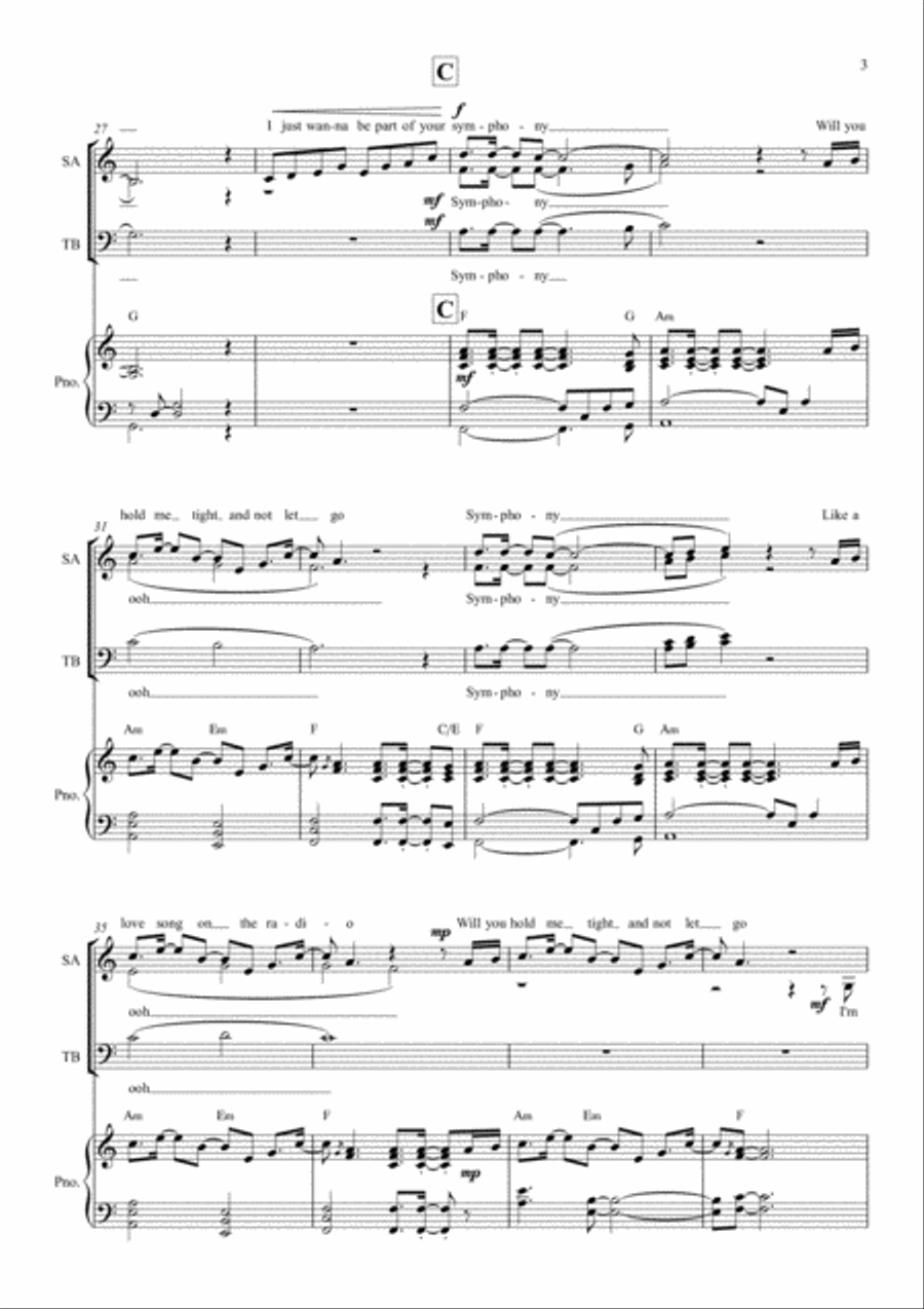 Symphony Symphony 4-Part scores gallery preview page 3