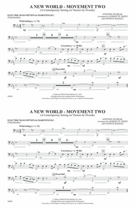 A New World---Movement Two: Electric Bass