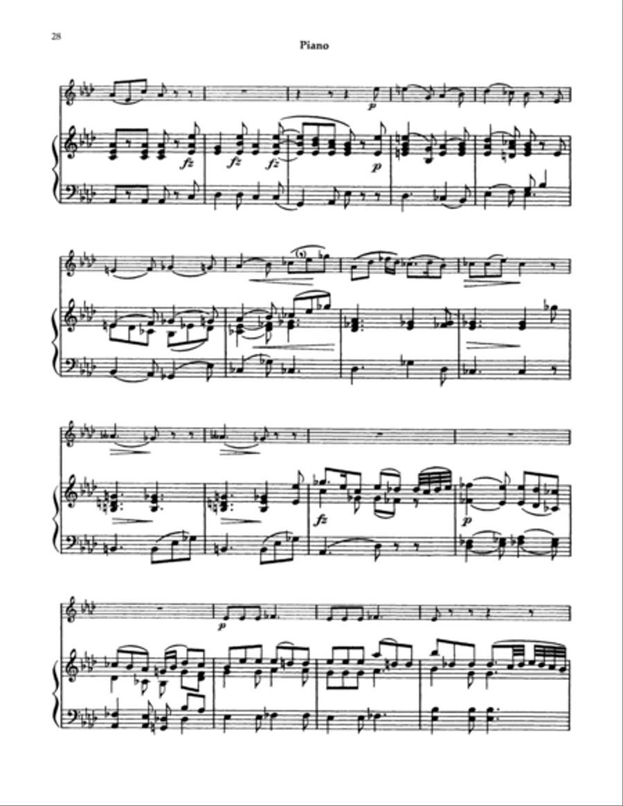 Andante (Concerto In E Flat) School and Community scores gallery preview page 2