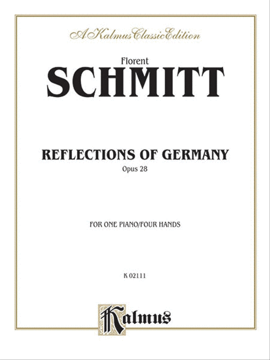 Reflections of Germany, Op. 28 Small Ensemble scores gallery preview page 1