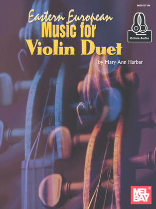 Book cover for Eastern European Music for Violin Duet