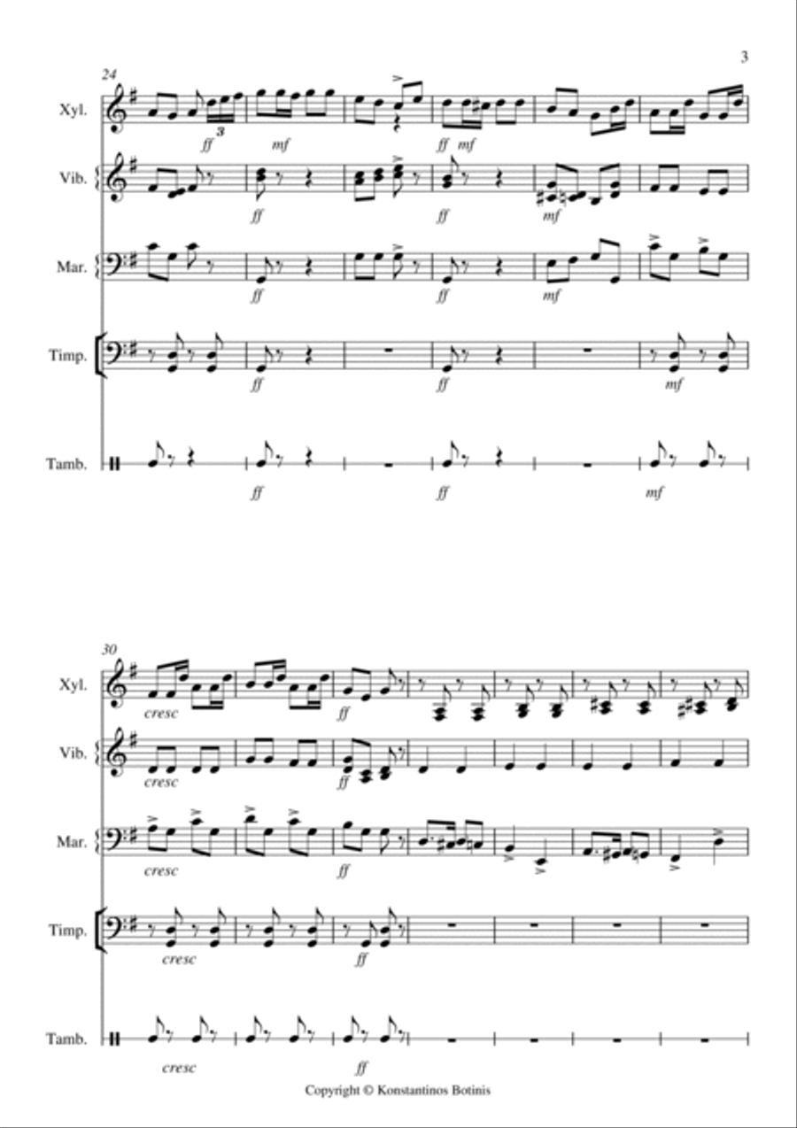 TREPAK Russian Dance P.I.Tchaikovsky School and Community scores gallery preview page 3
