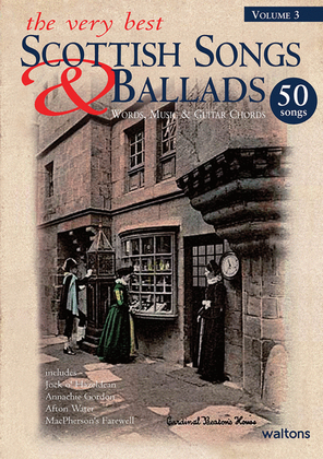 Book cover for The Very Best Scottish Songs & Ballads – Volume 3