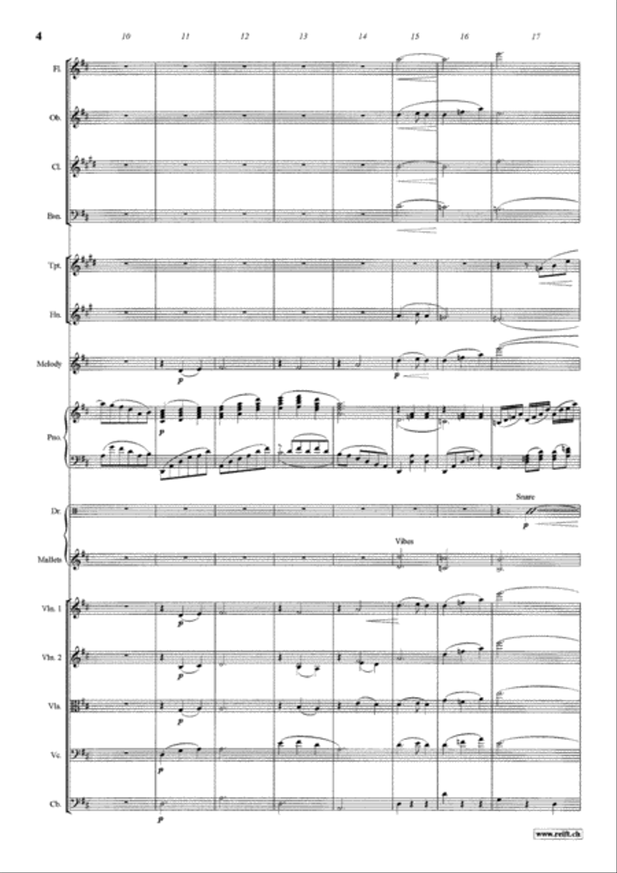 Les Adieux Les Adieux Orchestra scores gallery preview page 4