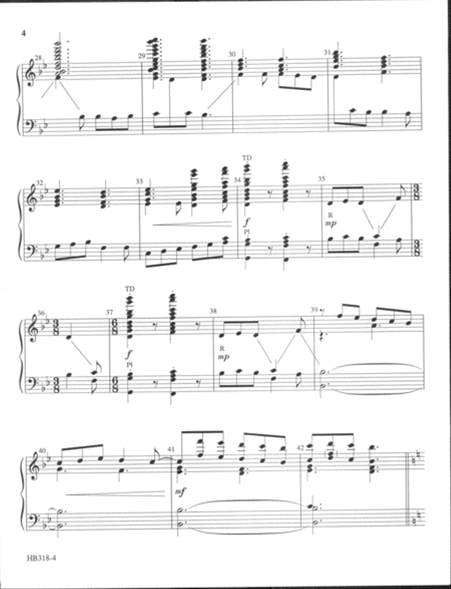 Bring a Torch, Jeannette, Isabella - Larson 5-Octaves scores gallery preview page 4