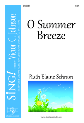 Book cover for O Summer Breeze - SSA