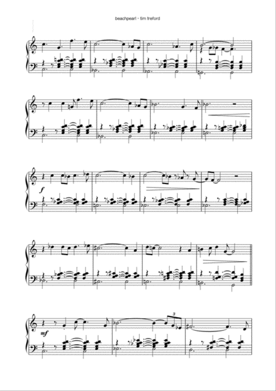 Hammerbrooklyn Complete Album Piano Solo scores gallery preview page 3