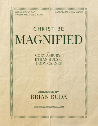 Book cover for Christ Be Magnified