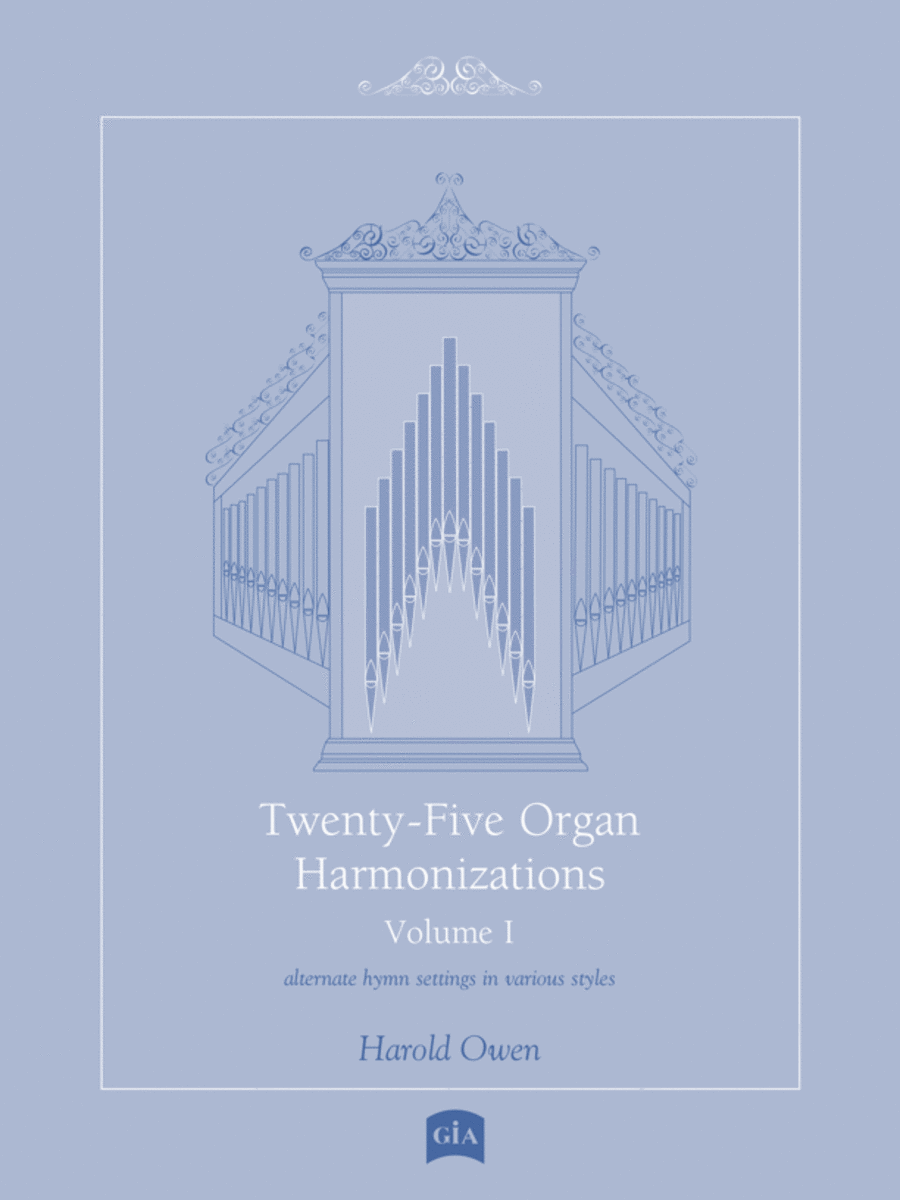Twenty-Five Organ Harmonizations - Volume 1 Organ scores gallery preview page 1
