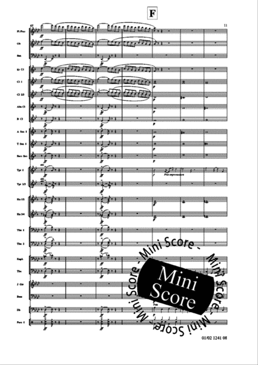 New Baroque Suite Concert Band scores gallery preview page 17