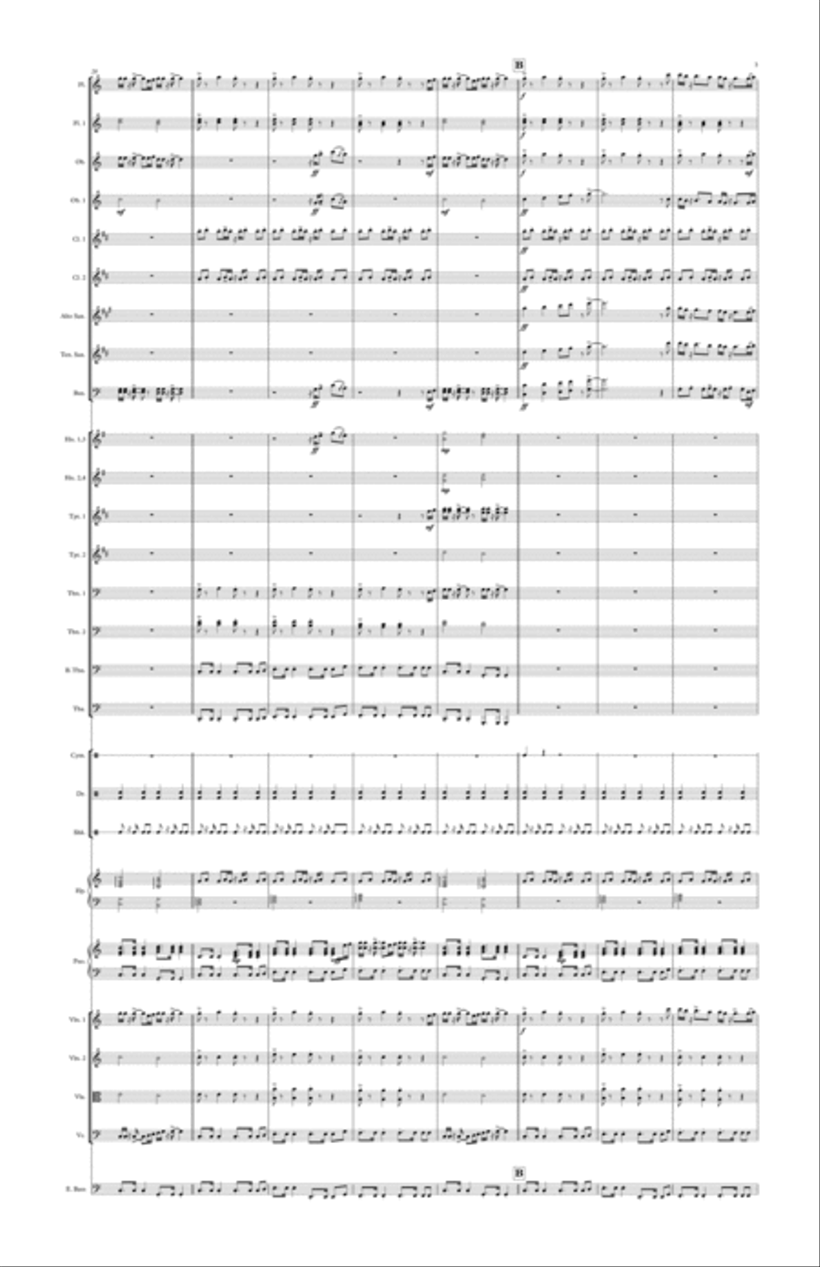 Come On Eileen Full Orchestra scores gallery preview page 3